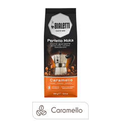 Bialetti Perfetto Moka Caramel Ground Coffee, 8.8 oz