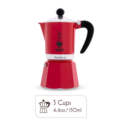Bialetti Rainbow Moka Pot – Italian Stovetop Espresso Maker