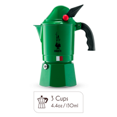 Bialetti Alpina Moka Pot – Italian Stovetop Espresso Maker