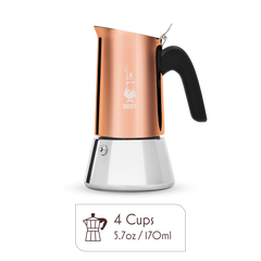 Bialetti Venus Stainless Steel Moka Pot – Stovetop Espresso Maker