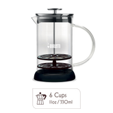 Glass Milk Frother Borosilicate Glass Frother