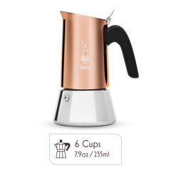 Bialetti Venus Stainless Steel Moka Pot – Stovetop Espresso Maker