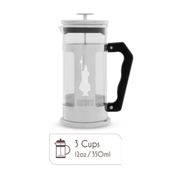Bialetti Preziosa French Press 3 Cup – Coffee & Tea Maker