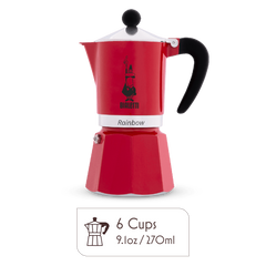 Bialetti Rainbow Moka Pot – Italian Stovetop Espresso Maker